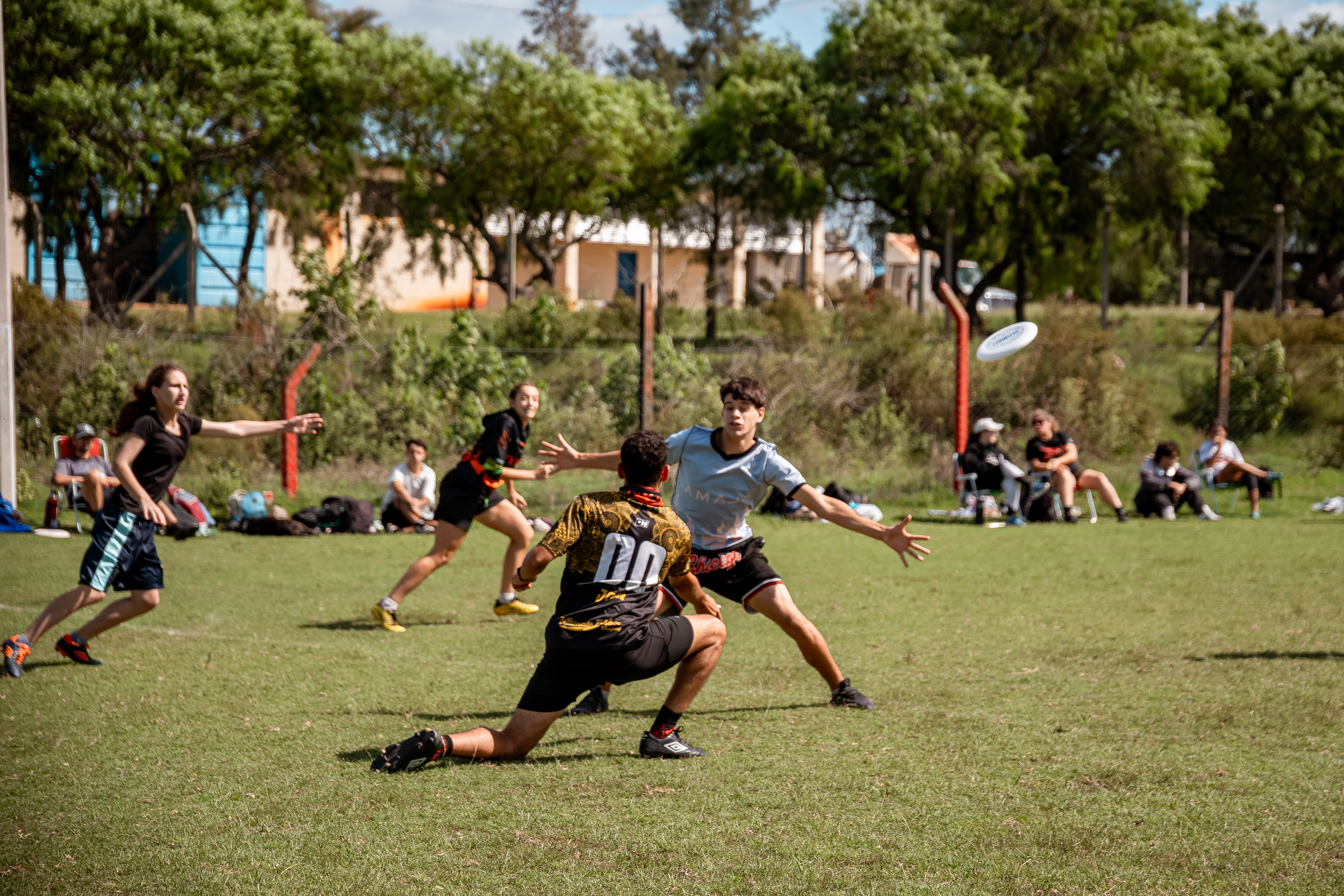 Partido de Ultimate Frisbee
